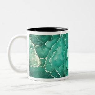 fluid universe II Two-Tone Coffee Mug