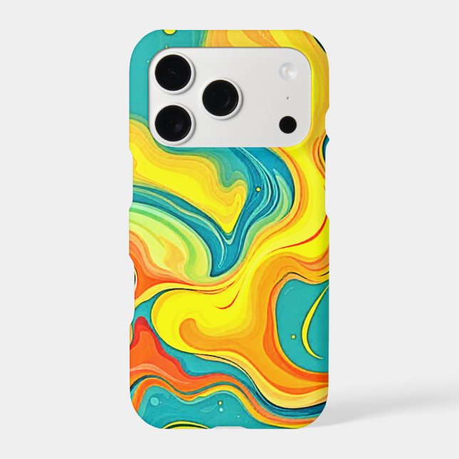 Fluidity of Joy: Abstract Waves (Back)