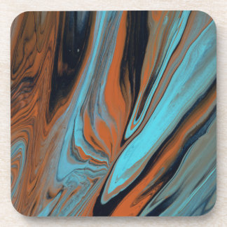 Fluidity Southwest Turquoise Coaster