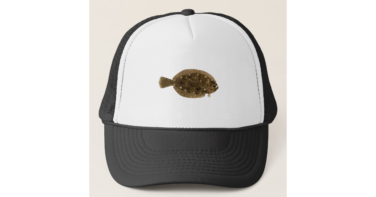 Fluke Summer Flounder Trucker Hat Zazzle