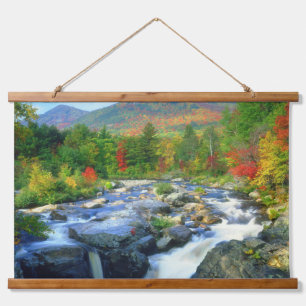 Flume Falls Adirondack Mountains Hanging Tapestry
