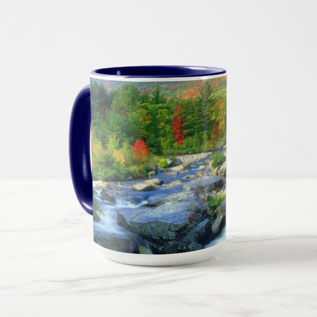Flume Falls |  Adirondack Mountains Mug (Front Left)