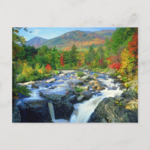 Flume Falls    Adirondack Mountains Postcard