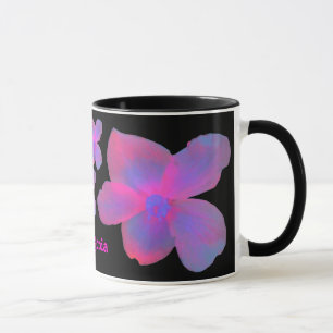 Fluorescent Begonia Customizable Mug