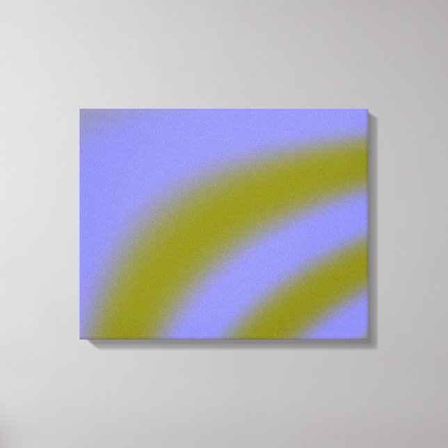 Fluorescent Clouds Canvas Print (Front)