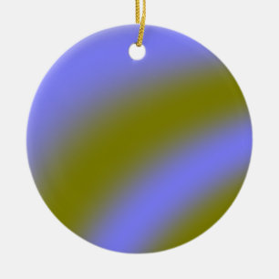 Fluorescent Clouds Ornament