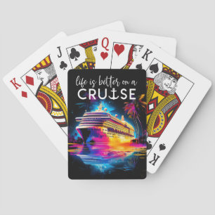Fluorescent Cruise Deck of Cards 