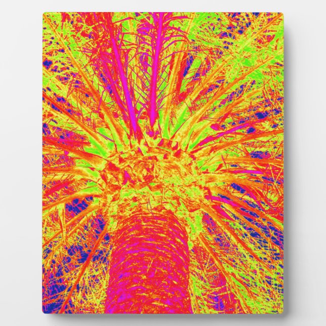 fluorescent palm plaque (Front)