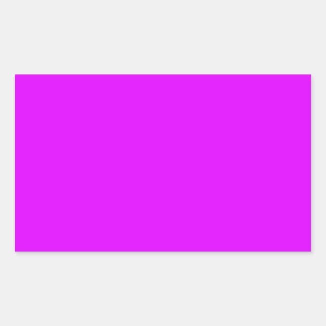 Fluorescent Purple Sticker (Front)