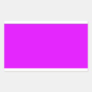 Fluorescent Purple Sticker