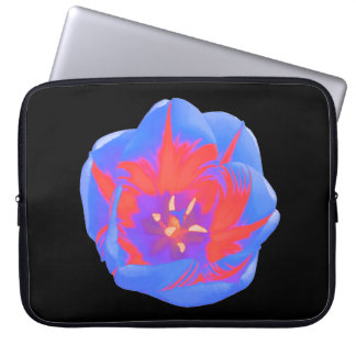Fluorescent Tulip Laptop Bag
