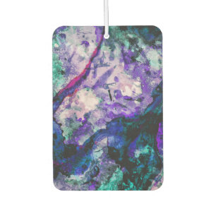 Fluorite Crystal Geode Marble Abstract Air Freshener