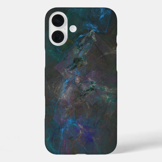 Fluorite Genius Stone abstract art   Case-Mate iPhone Case (Back)