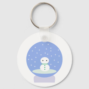 Flurrball Snow Globe Keychain