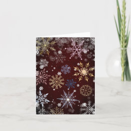 Flurries holiday card