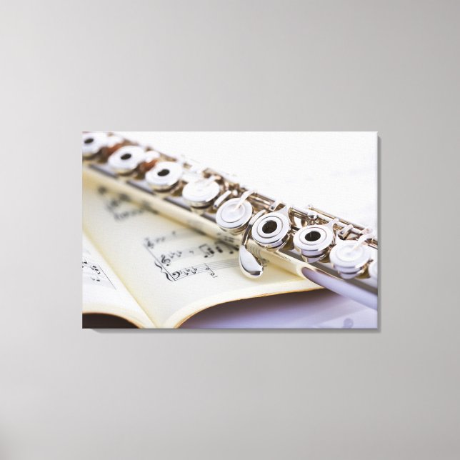 Flute 2 canvas print (Front)