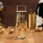 21e anniversaire écriture moderne Champagne Flute