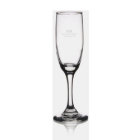 Moderne monogramme minimaliste Mariage Etched Cham