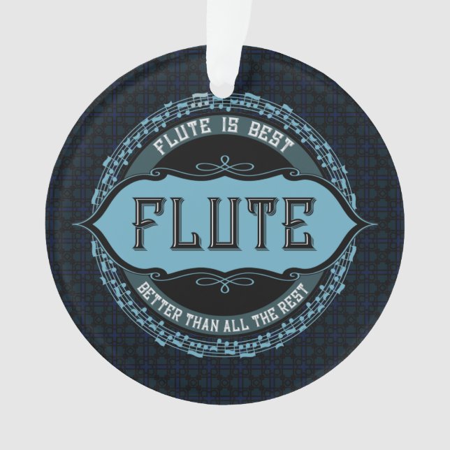 Flute Best Music Note Circle (devant)