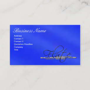 Flute Business Card