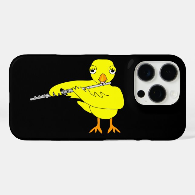 Flute Chick Case-Mate iPhone Case (Back (Horizontal))