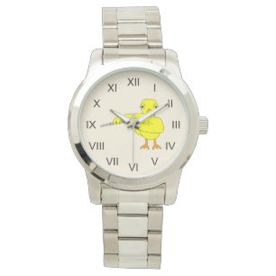 Flute Chick Watch