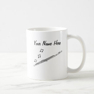 Flute Custom Mug Flutist Woodwind Musician Gift
