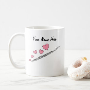 Flute Custom Wedding Mug Flutist Musician