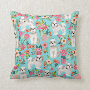 flûte de shih tzu décor de chien coussin chien c