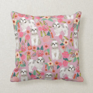 flûte de shih tzu décor de chien coussin chien c