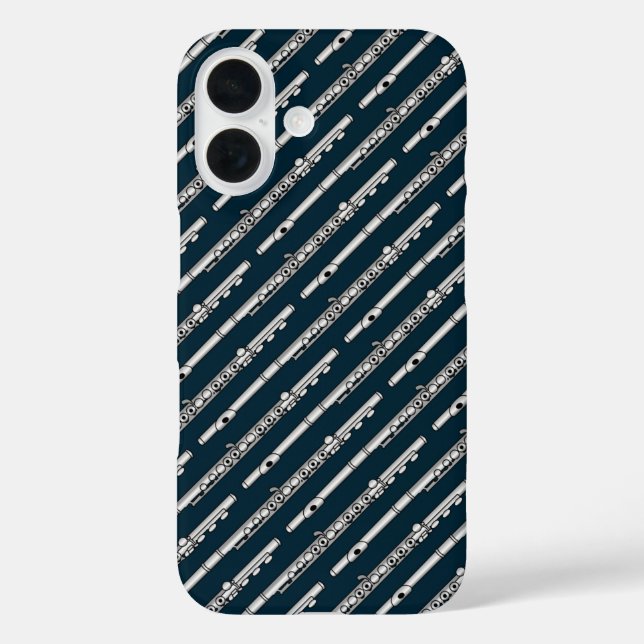 Flute Drawing Pattern Case-Mate iPhone Case (Back)