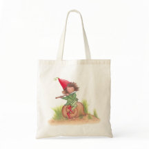 Flute Elf Tote Bag