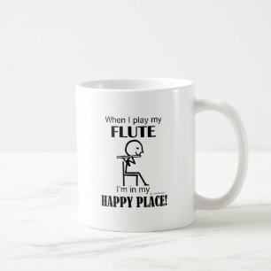 Flute Happy Place Coffee Mug