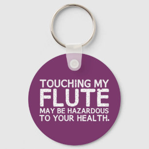 Flute Hazard Keychain
