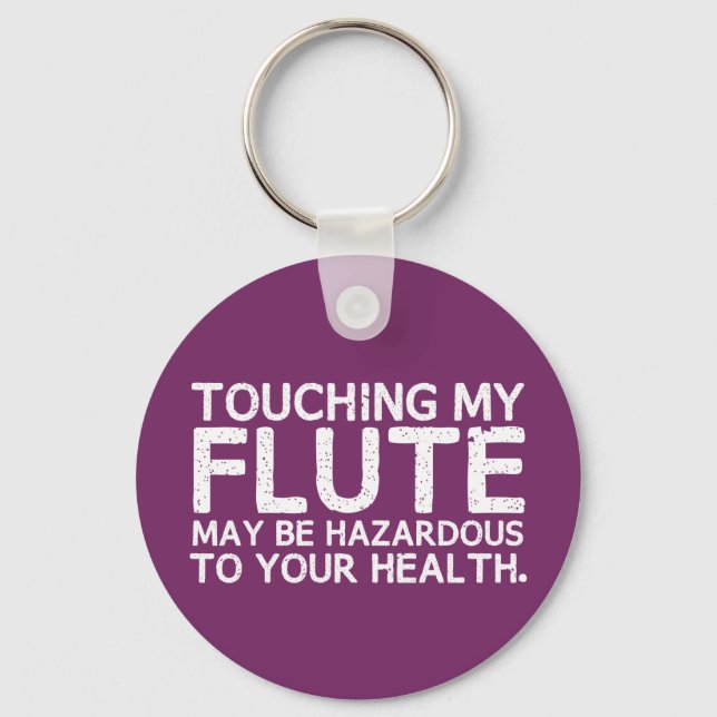 Flute Hazard Keychain (Front)