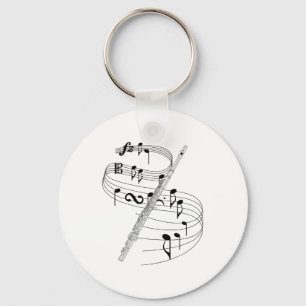 Flute Keychain