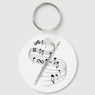 Flute Keychain