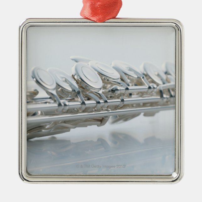 Flute Metal Ornament (Front)