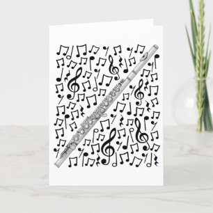 Flute Musical Notes Flutist Woodwind Music Teacher