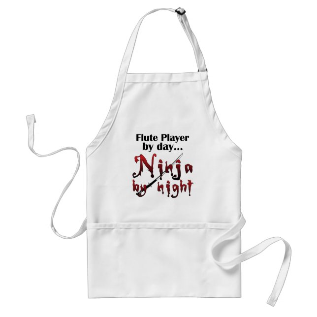 Flute Ninja Apron (Front)