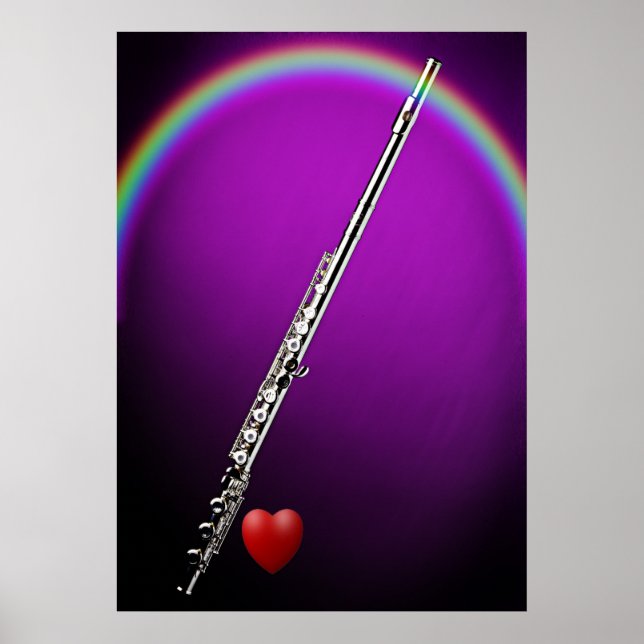 Flute or Flutist Poster (Front)