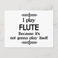 Flute - Play Itself Funny Deco Music