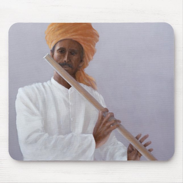 Flute Player Mouse Pad (Front)