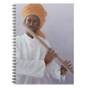 Flute Player Notebook