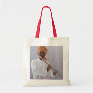 Flute Player Tote Bag