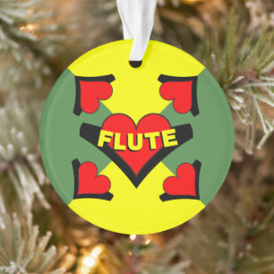 Flûte sur le coeur