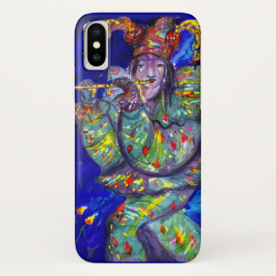 FLUTIST IN BLUE / Venetian Carnival Night Case-Mate iPhone Case