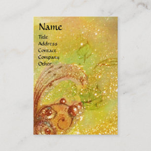 FLUTIST PORTRAIT / Venetian Masquerade Business Card