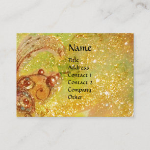 FLUTIST PORTRAIT / Venetian Masquerade Business Card