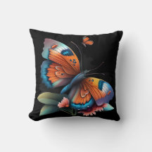 Fluttant Harmony Papillon Lancer Oreiller
